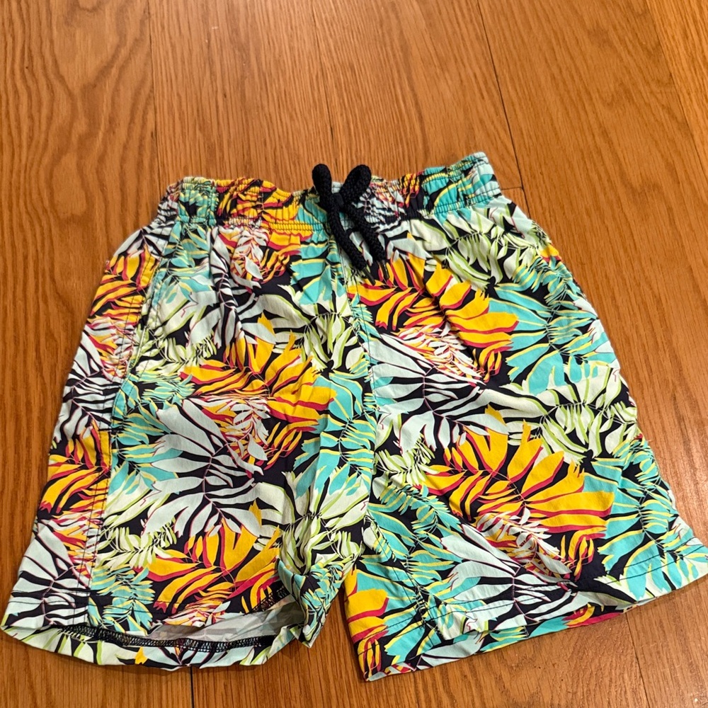 Vilebrequin Kids Jungle Print Swim Trunks